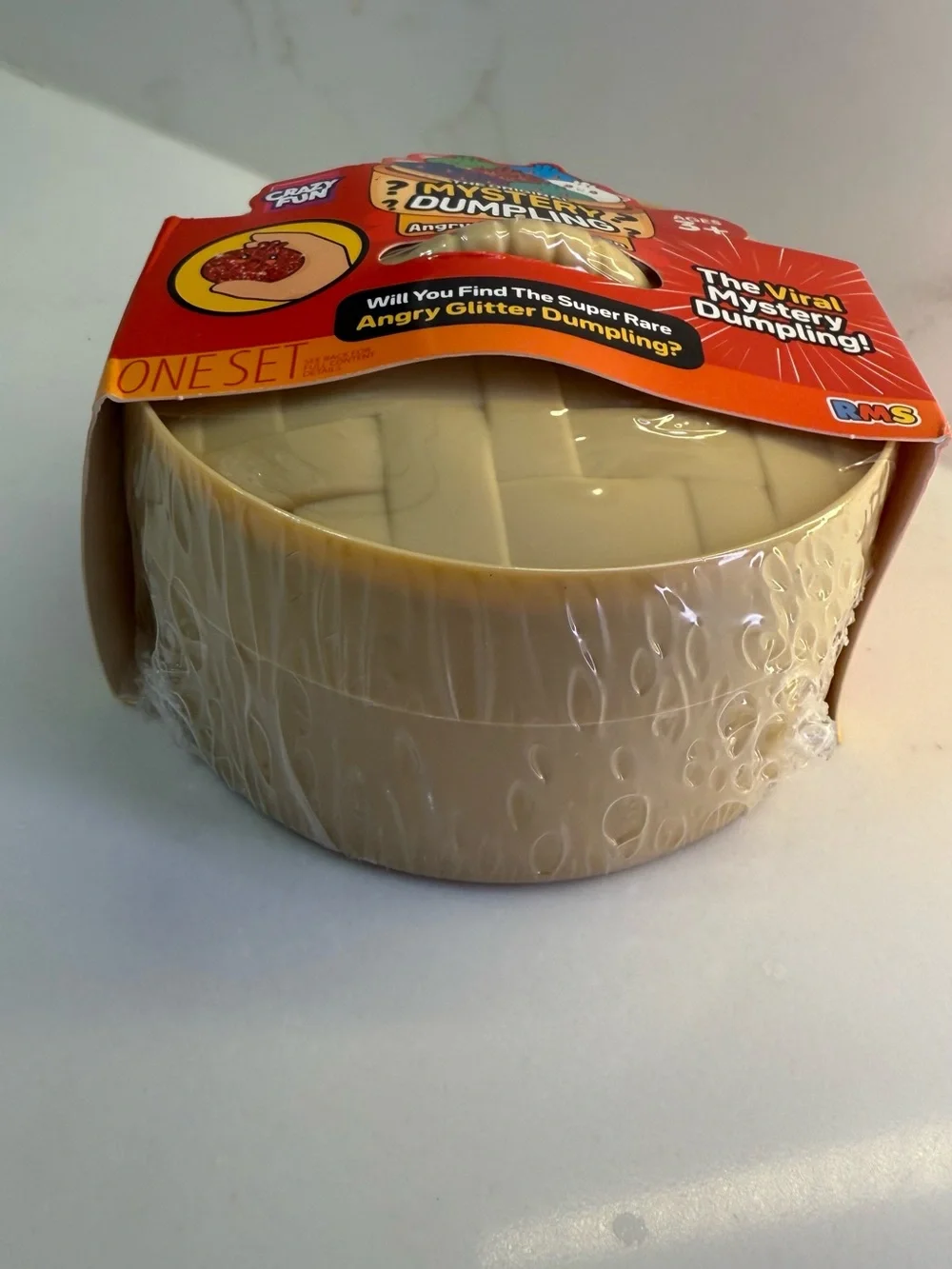 The Original Mystery Dumpling Angry Glitter Edition — Beige Surprise Toy